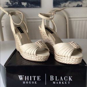 White House Black Market Espadrille Sandal